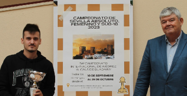 CARLOS JAVIER BERNABÉU CAMPEÓN DE SEVILLA DE AJEDREZ